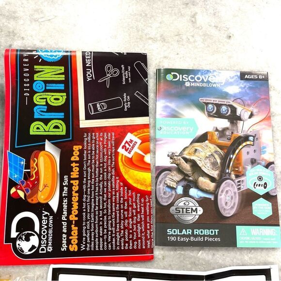 Discovery Kids Solar Robot Creation Kit Age 8+ New in Box! - Picture 5 of 8